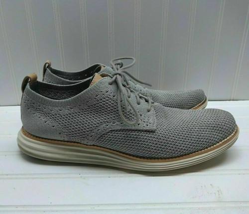 Textile Oxford Wingtip Men Shoe 9.5 