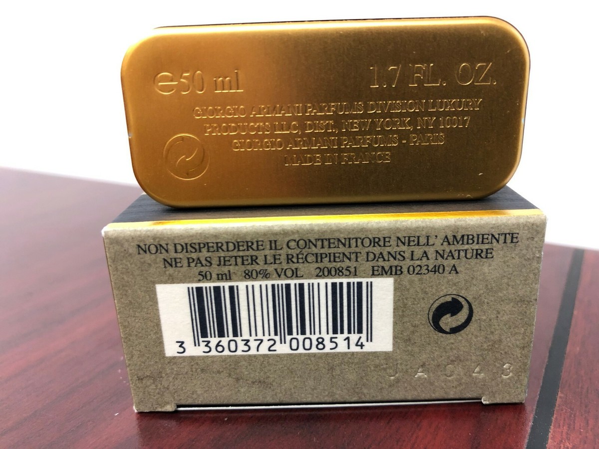 VINTAGE 2004 ARMANI POUR HOMME by GIORGIO ARMANI oz EDT