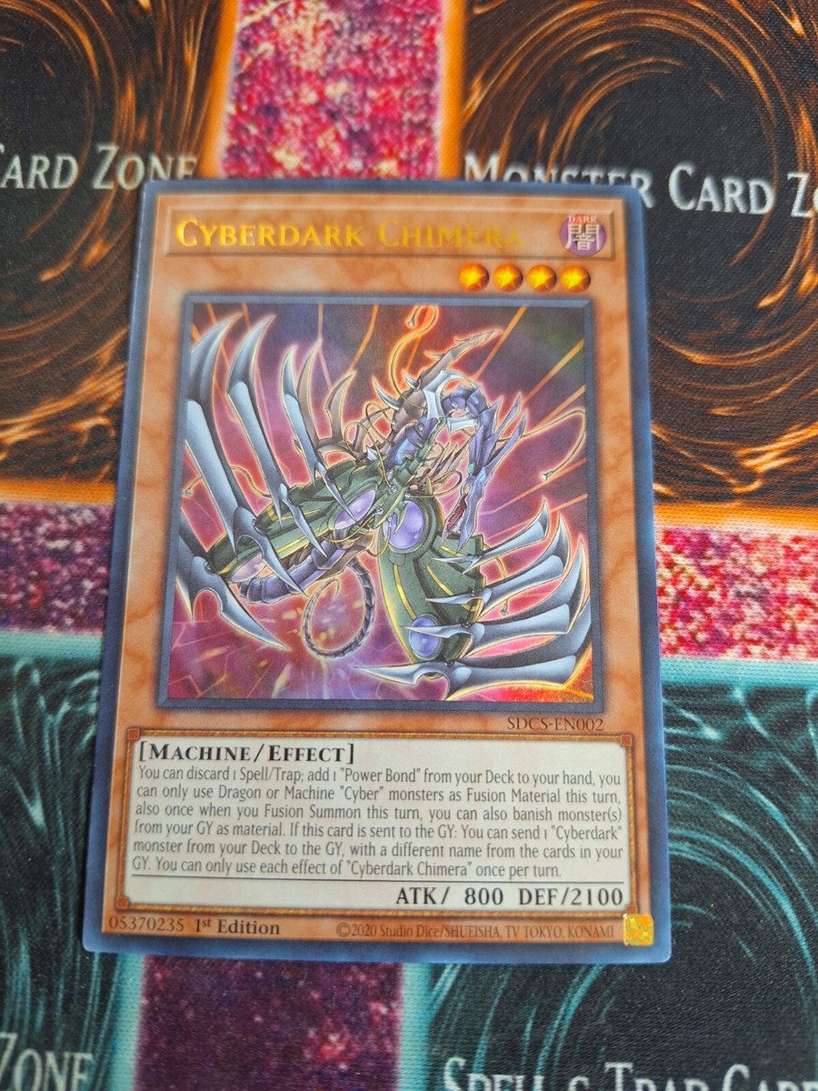 Yugi-oh! Cyberdark Chimera Sdcs-en002 Ultra Español