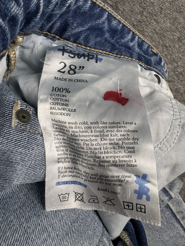 Ksubi New Wave Jeans Atomik Womens 28 Blue Denim - Picture 6 of 17