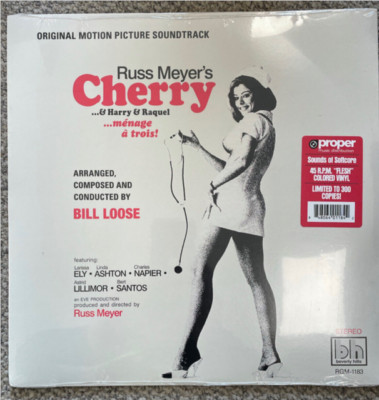 Bill Loose    Russ Mayers Cherry...& Harry & Raquel (Soundtrack) Vinyl LP