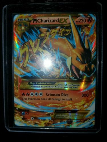 Pokemon Xy Flashfire M Mega Charizard Ex 107 106 Ultra Rare Rare Card For Sale Online Ebay