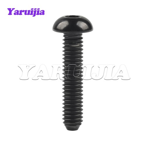 Titanium Bolt M3/M4/M5/M6x6 8 10 12 15 16 18 20 25 30mm Button Hex Head Ti Screw - Picture 11 of 11