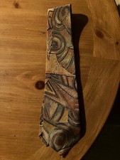 VINTAGE Florenzi Collection Silk Tie Abstract Men's Tie
