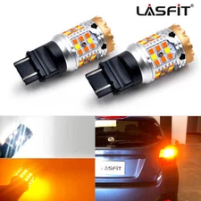 LASFIT 3157 Switchback LED Turn Signal Lights Anti Hyper Flash W Canbus SMD 3030