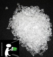 18kg Glasgranulat, Wandputz, Steinteppich, Kristallklar 2-4mm