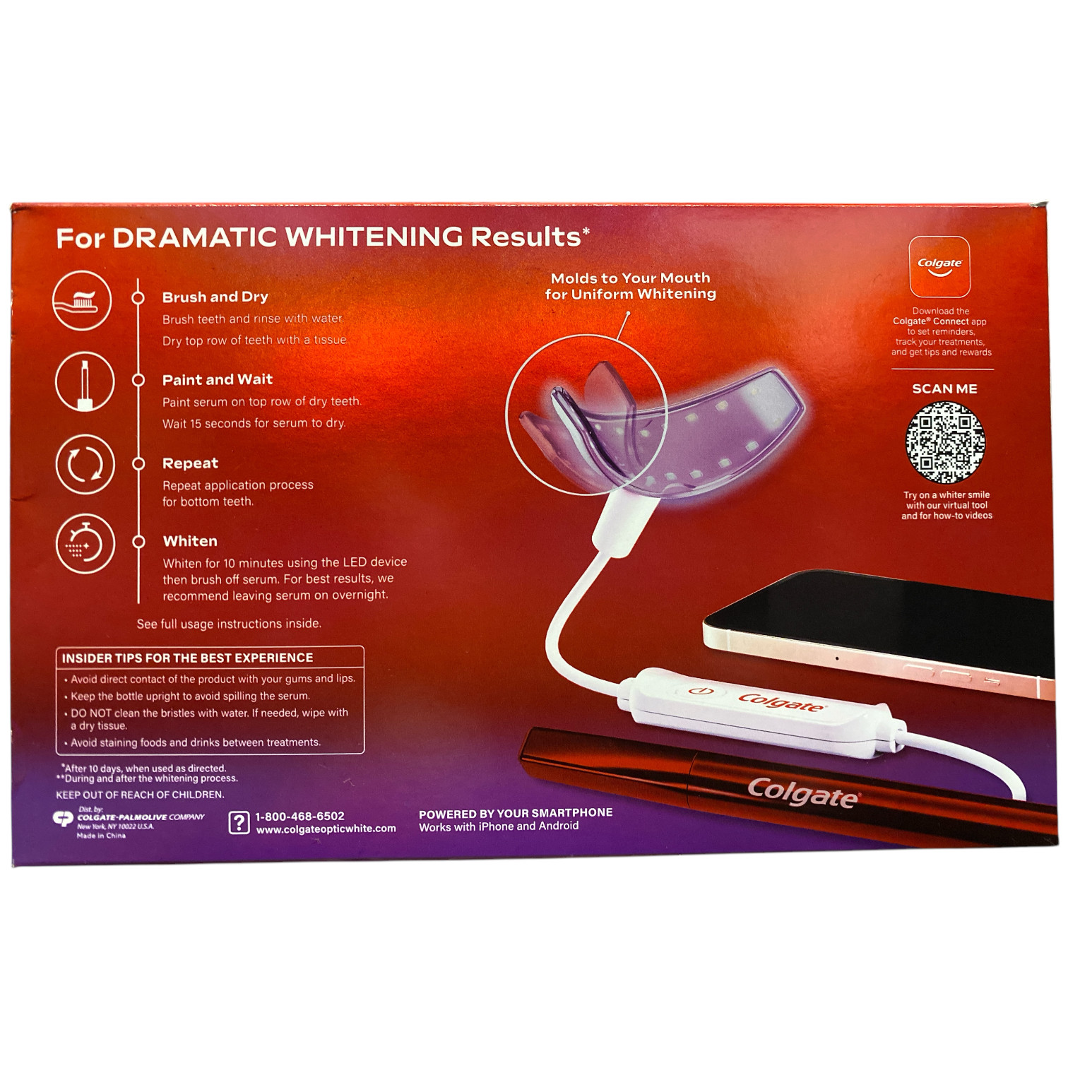 Colgate Optic White ComfortFit Teeth Whitening Kit, 61044446