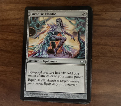 Paradise Mantle - Fifth Dawn MTG Plus Bonus Rare!!!