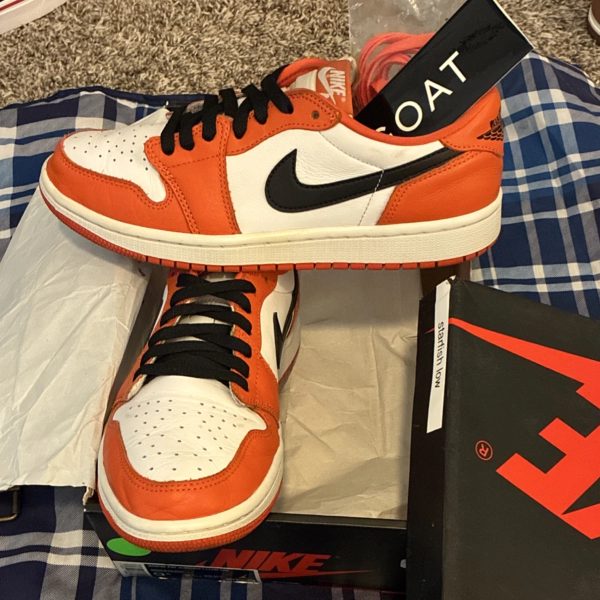 Jordan 1 Retro OG Low Starfish W for sale | eBay
