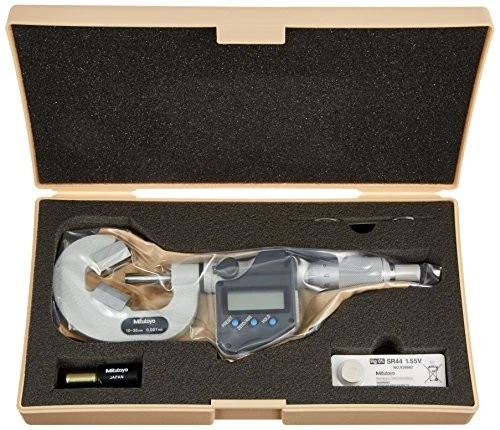 Mitutoyo Digimatic V-groove micrometer 314-252-30 VM3-25MX NEW