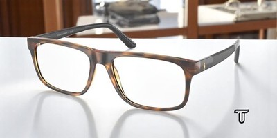 RALPH LAUREN POLO PH2218 5003 Shiny Dark Havana Demo Lens 56 mm Men's Eyeglasses