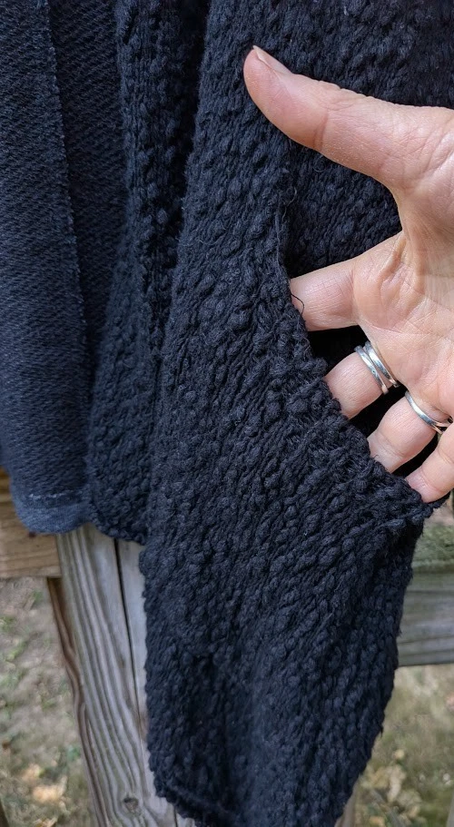 Lucky Lotus Brand Cardigan Sweater Women's Size 2X Open Flowing Comfy Hygge - Image 4 of 4