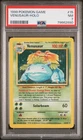 Venusaur Holo 15/102 Game Pokemon PSA 7