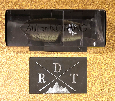 DRT TiNY JOKER TJ BASS (BONE) Color POPPING (RIBBIT) Brass Rattle