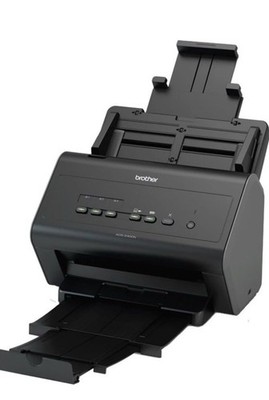 Brother ImageCenter ADS-2400N Desktop Document Scanner Both Tray Included