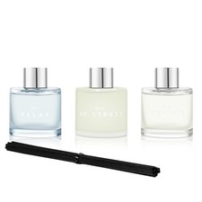 3 Pack Reed Diffuser Set: Lavender, Jasmine, Freesia - 50ML Aromatherapy