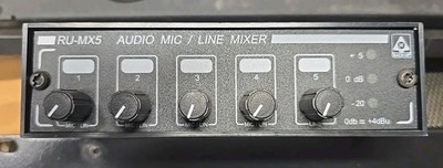 RDL RU-MX5 Audio Mic / Line Mixer