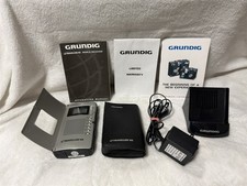 GRUNDIG ETRAVELLER VII WORLD RECEIVER AM FM SW PORTABLE RADIO WORKS GREAT