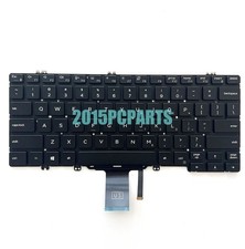 New Keyboard for Dell Latitude 7300 5300 5310 2-in-1 US Backlit 05GJY7