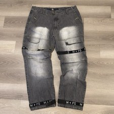 Vintage Marithe Francois Girbaud Jeans Mens 40 M Cargo Shuttle Tape M FG Baggy