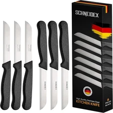 Serrated Paring Knife - Set of 6 Pcs German Solingen Small Knife Set Small Kitch
