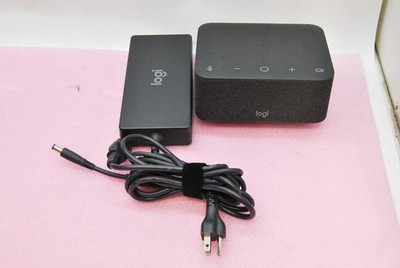 LOGI DOCK A00161 SPEAKER + DOCKING STATION 886-000065 W/ ADAPTER T8-B11