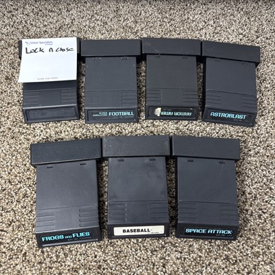 1982 Atari 2600 M Network Game Lot Of 7 Tested Atari Game Lot Arcade Fun