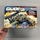 Gi Joe 1991 Attack Cruiser Vintage Action Figure with Box Opened New Other.