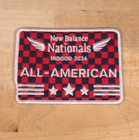 2024 New Balance Nationals Indoor All American Backpack Patch