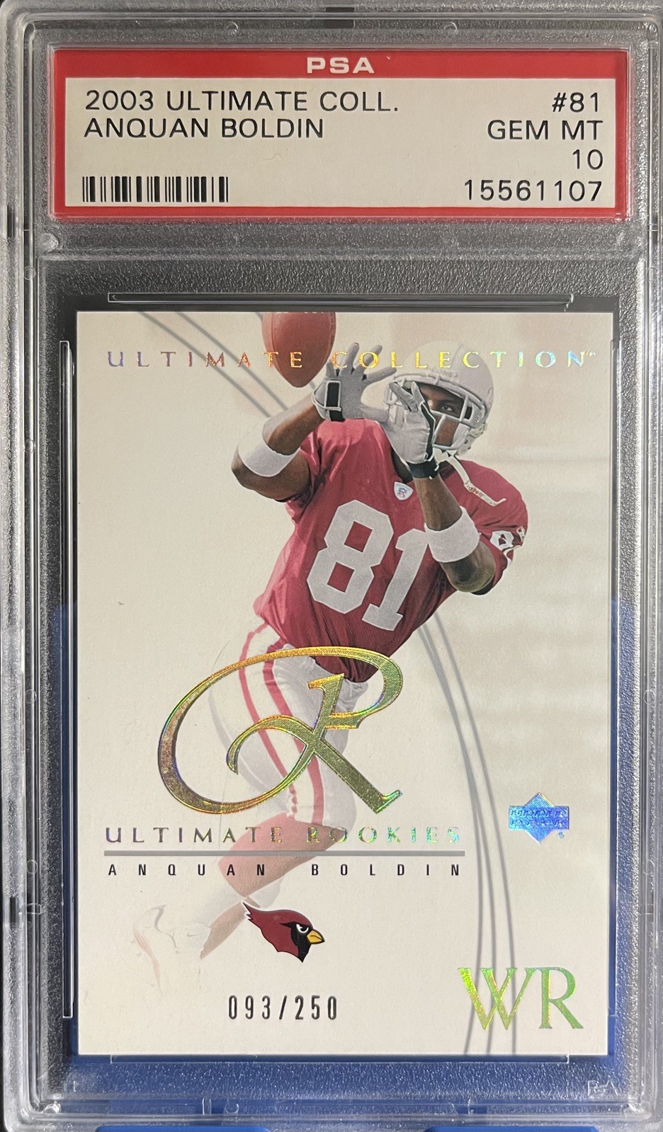 Anquan Boldin Ultimate Collection #81 Base