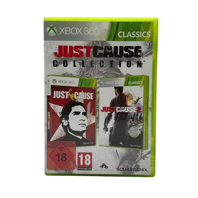 Just Cause Collection Teil 1 und 2 Microsoft Xbox 360 Spiel OVP CIB USK18