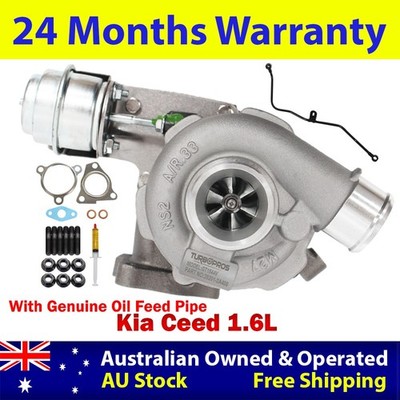 Upgrade Billet Turbo+Oil Feed Pipe For Kia Ceed 1.6L