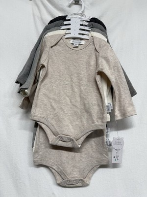 10 Pack Miniville One Piece Body Suit 6-9 Months Longsleeve And Short Sleeve New