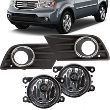 For Honda Pilot 2012 2013 2014 2015 Front Bumper Fog Light W Cover
