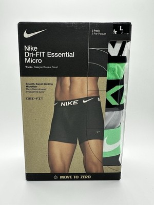 Nike Underwear Trunks Size LARGE/ Green Color 