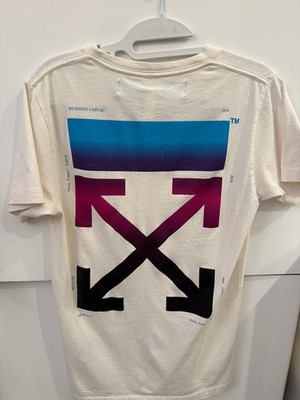 Off-White White Gradient Slim Fit T-Shirt SizeXXS SOLDOUT