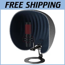 Studio Microphone Isolation Shield - 360° Soundproofing