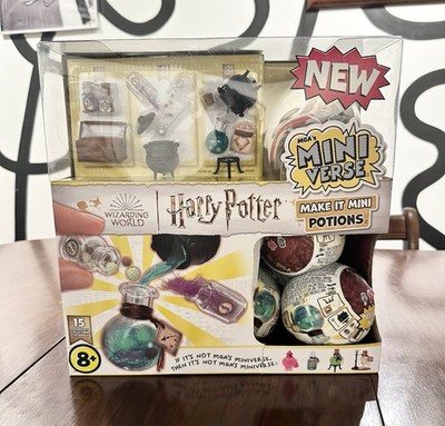 Miniverse Make It Mini POTIONS Harry Potter Ball MGA 15 Pack + display case NEW