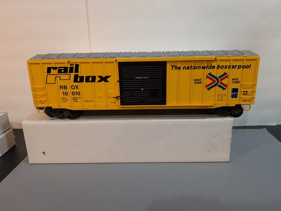 LGB RailBox RBOX 50’Modern Steel Boxcar 40930 New - Image 3 of 4