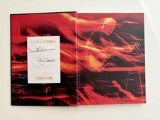 David Gilmour SIGNED BOOK Luck and Strange UK FIRST EDITION Hardcover Pink Floyd