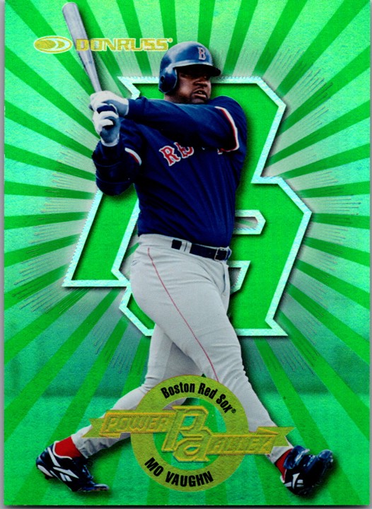 1997 Donruss - Power Alley Green Mo Vaughn #3829/4000