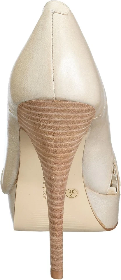 Chinese Laundry HOT Cakes Damen Pumps, Elfenbein (Jute), EU 39.5 - Bild 3 von 4