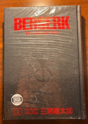 Berserk Deluxe Edition Hardcover Vol. 2   Brand New Sealed   Dark Horse