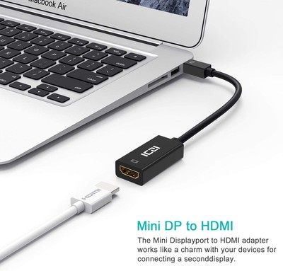 Cable Matters Cavo Mini DisplayPort A DisplayPort 1.8m – 4K 60Hz / 2K 144Hz – Compatibile Thunderbolt 2