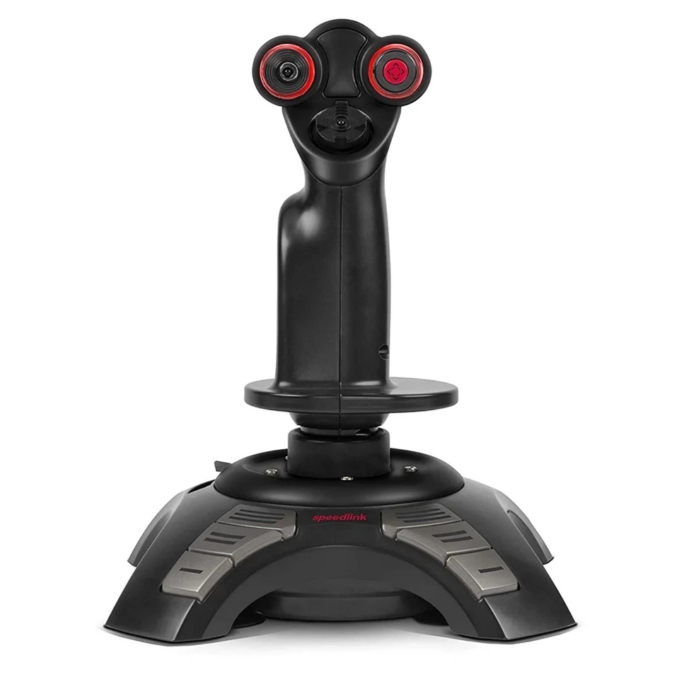 Speedlink PHANTOM HAWK USB PC Flighstick Controller 8 vie joystick regolatore di spinta - Immagine 3 di 4