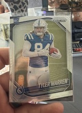 2025 Panini Prizm - Rookies Tyler Warren #339 Silver Prizm (RC)