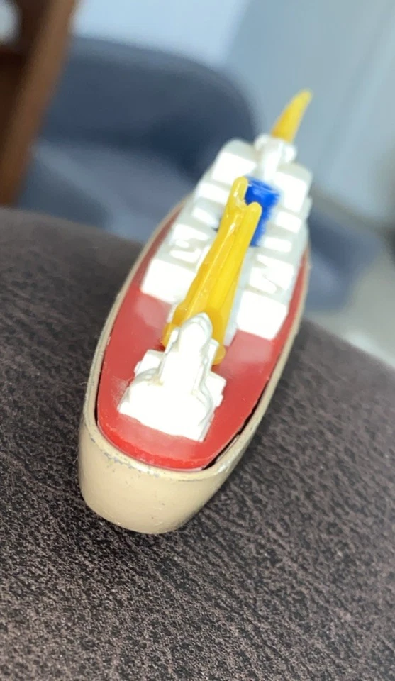 Винтажный Полный Грузовой Корабль Tootsietoy Сделано в США! - Изображение 4 из 4