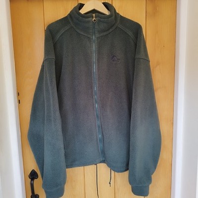 Lowe Alpine Polartec Fleece Full Zip Thick Warm Dark Grey Men's XL