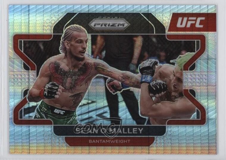 2022 Panini Prizm UFC Hyper Prizm Sean O'Malley #60 05or