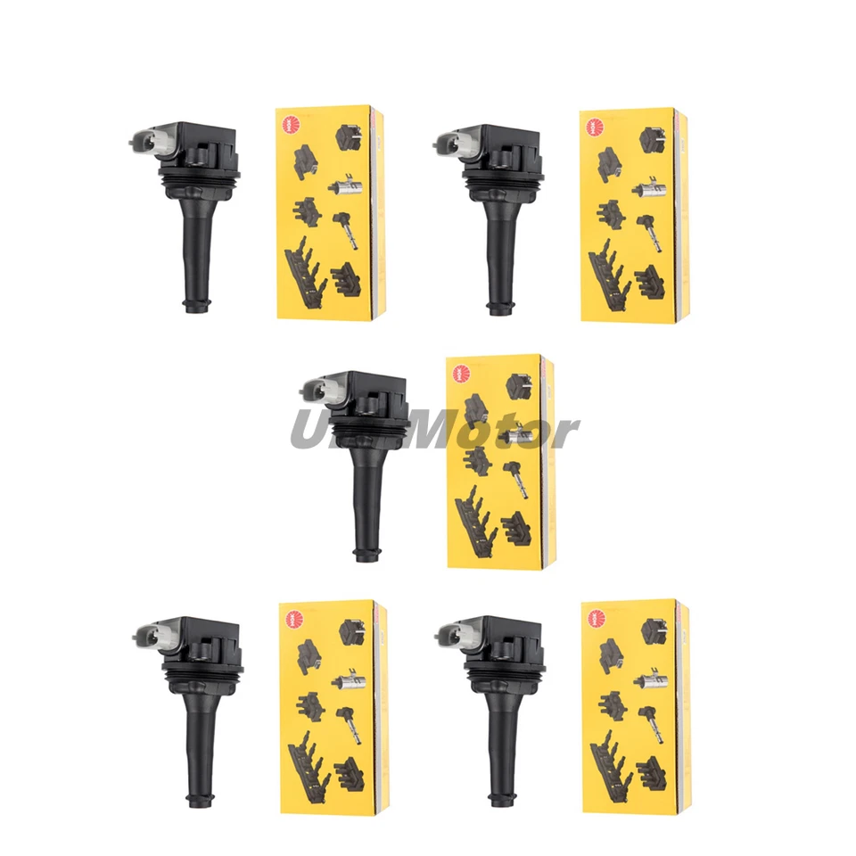 Bobina de encendido 5 piezas OEM NGK 30713417 para Volvo S60 2005-2012 S40 2004-2011 2,5 L Foto 2 de 4